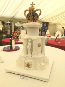 One of the cake competition entries