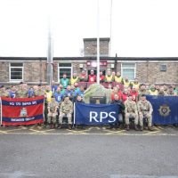 RPS Group with soldiers from 170 and 158 Regiements