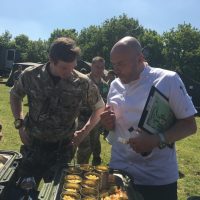 Simon Rimmer with the other judges