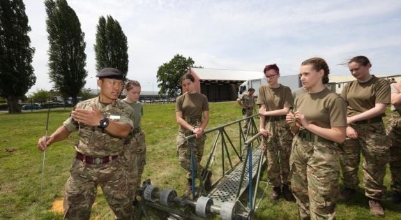 Activities were led by the Royal Engineers