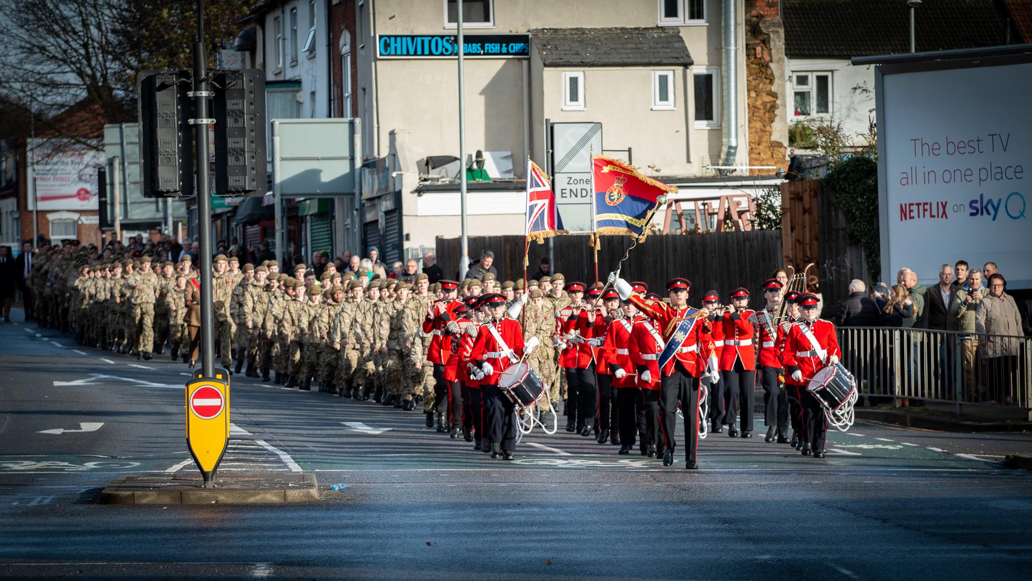 Remembrance Sunday in the East Midlands East Midlands RFCA East