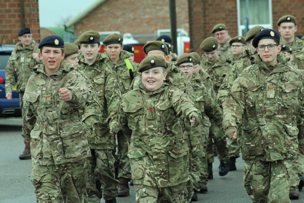 Basic Training Weekend For Lincolnshires Army Cadets East Midlands Rfca East Midlands Rfca 