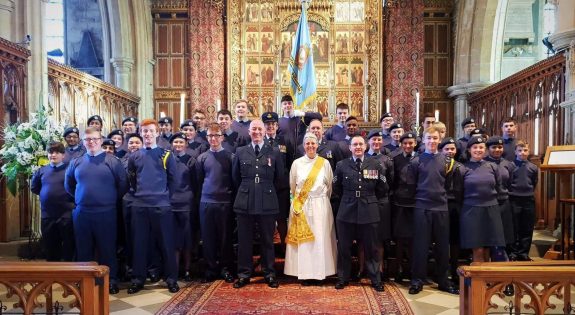 The Squadron at the Church