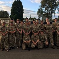 Sarah with other Adult Volunteers on Annual Camp