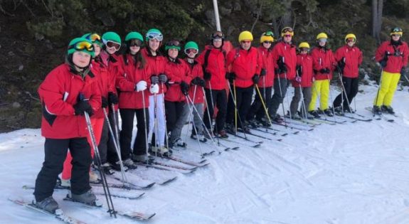 cadet ski trip photo
