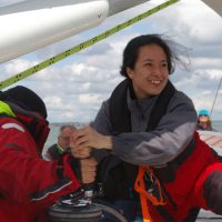 Photo of Kiera volunteering on Tall Ships Youth Trust Voyage