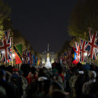 Sailors, soldiers and aviators took part in rehearsals, day and night, ahead of the Coronation.