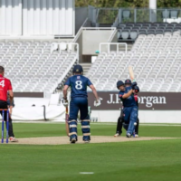 Pte Benson at Lord's.