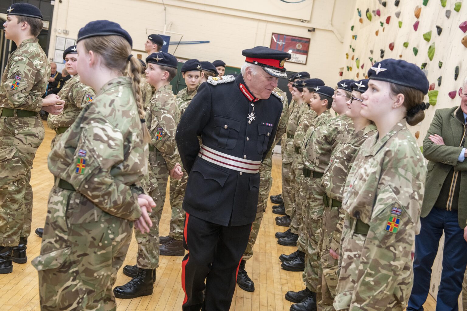 HM Lord-Lieutenant of Lincolnshire re-opens Joint Cadet Centre in ...