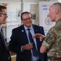 Leicestershire County Council's Reserves Day event in 2023 brought employers together with Reservists