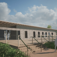 A computer generated image of what the new Cadet Training Centre could look like.