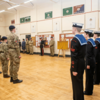 The official re-opening of Boston's Joint Cadet Centre.