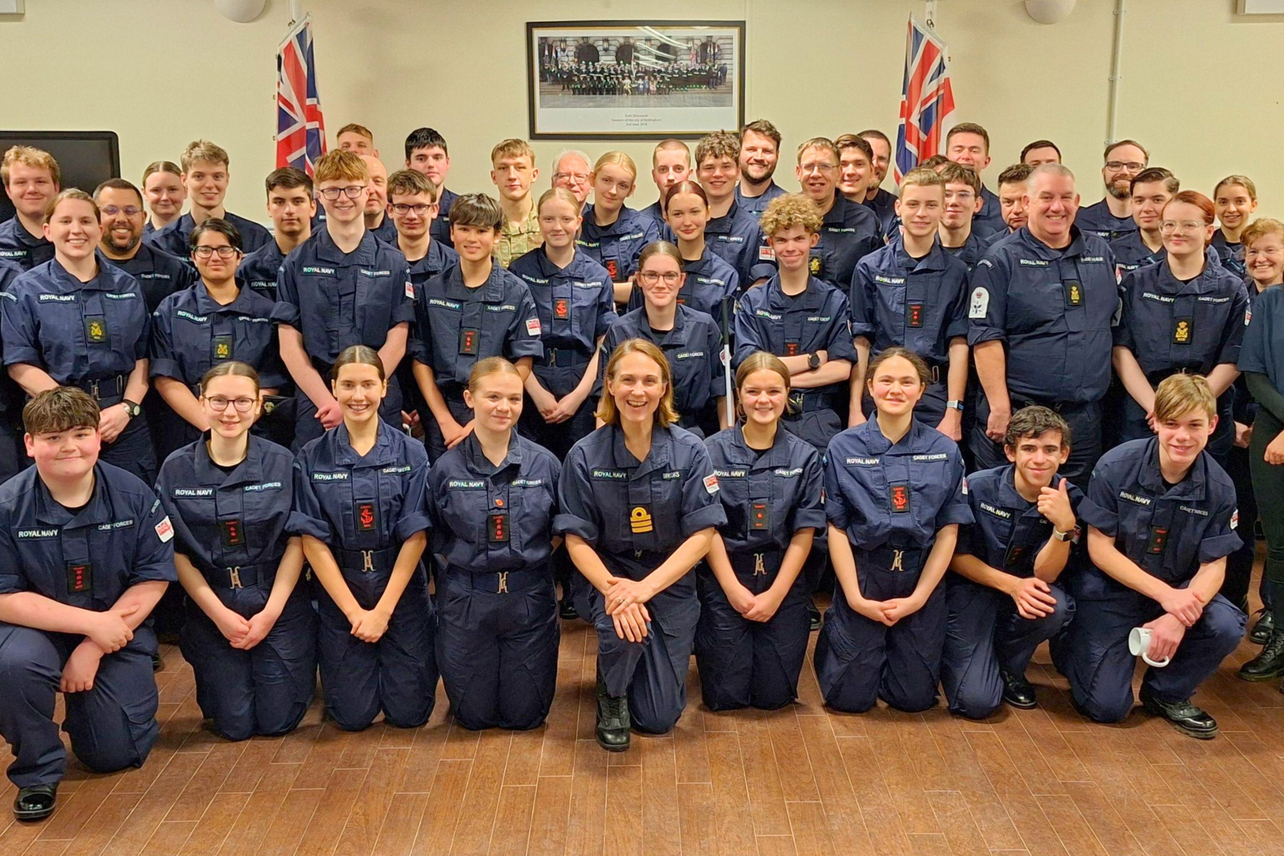 Loughborough Sea Cadets visit HMS Sherwood