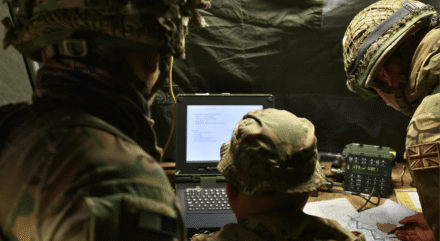 Reservists from 64 Squadron deployed on Ex SHERDAL TOTAL.